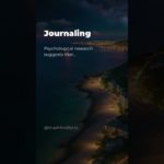 #shorts Unlocking Emotional Well-Being: The Therapeutic Power of Journaling