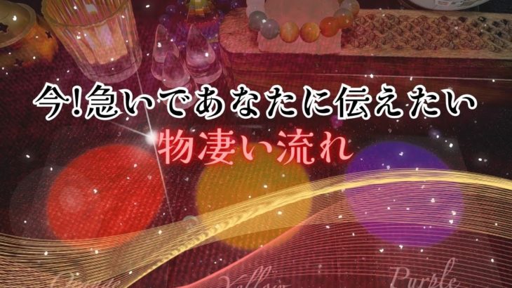 【超緊急‼️】まさに今❗️物凄い流れがあなたに影響していました‼️🦁ライオンズゲート全開‼️ここから始まる😆🙌人生が変わるオラクルカードリーディング✨占い✨スピリチュアル✨