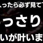 【強力注意】目に入ったら必ず見て下さい。動画視聴後あっさりと願いが叶います。