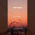 1 – Well Being #shorts #WellBeing #FreshInspirationDaily #quote