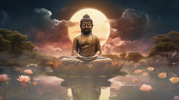 月明かりの瞑想：ブッダと座禅の静寂（癒しのBGM #3）