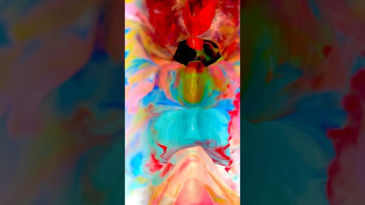 Butterfly Art #アート #絵画 #スピリチュアルアート #霊能者のアトリエ #画家 #共感覚 #描いてみた