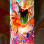 Butterfly Art #アート #絵画 #スピリチュアルアート #霊能者のアトリエ #画家 #共感覚 #描いてみた