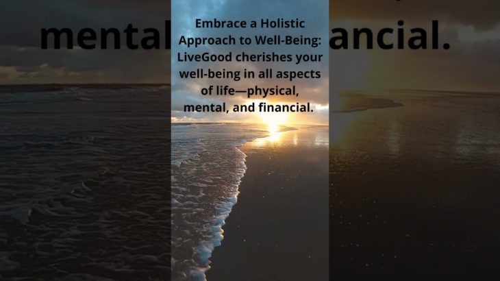 💰Embrace a Holistic Approach to Well-Being -SEE The COMMENTS Section! 💪-#shorts #livegood#wellbeing