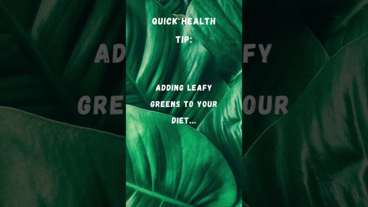 Go Green: How Leafy Vegetables Boost Your Well-Being