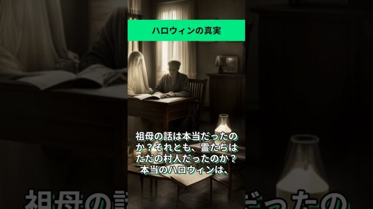 【不思議な話】「ハロウィンの真実」【怖くない】#Shorts #ミステリー #スピリチュアル