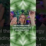 Reiki for well being. Asmr fluorite crystal healing