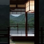 【穏やかな眠りへ導く癒しの音風景3-1】Japanese Rain Meditation – Healing rain seen from a Japanese room Ⅲ