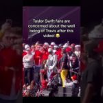 Taylor Swift fans are concerned about the well being of Travis Kelce!  #nfl #superbowl #taylorswift