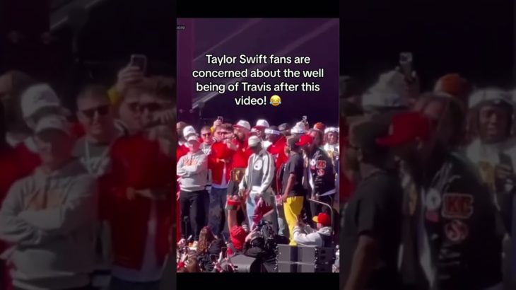 Taylor Swift fans are concerned about the well being of Travis Kelce!  #nfl #superbowl #taylorswift