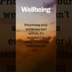 Wellbeing #wellbeing