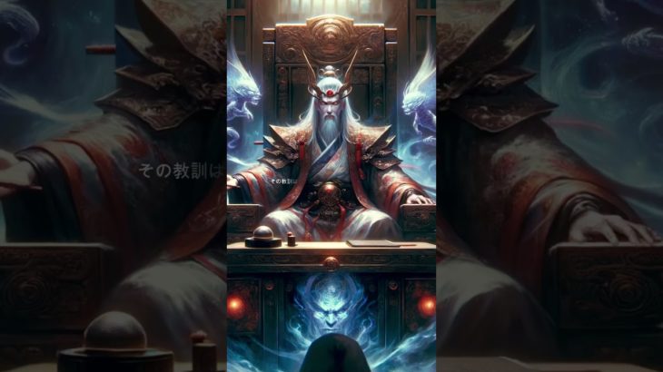 地獄の王　閻魔大王#スピリチュアル #霊#都市伝説 #雑学 #オカルト #人生 #ai