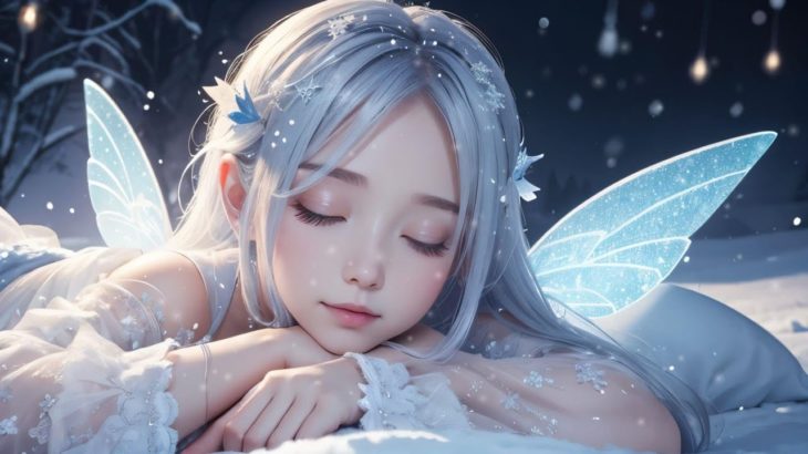 【睡眠bgm】癒しの雪が心と身体を浄化する・睡眠導入音楽で穏やかな眠りへと誘います