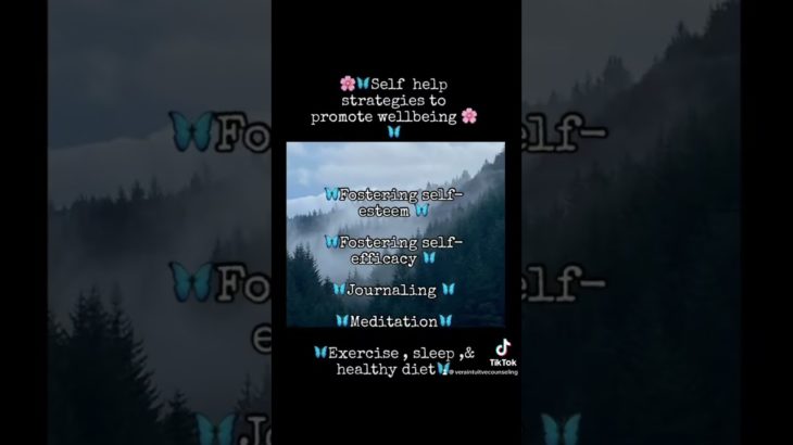 🦋 wellbeing strategies 🦋.                #wellbeing #wellbeingmatters #foryou #fyp #iamacreator