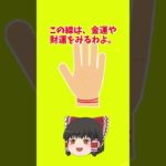 【有料級】衝撃的手首線4選＃手相＃スピリチュアル＃開運＃占い#ゆっくり解説