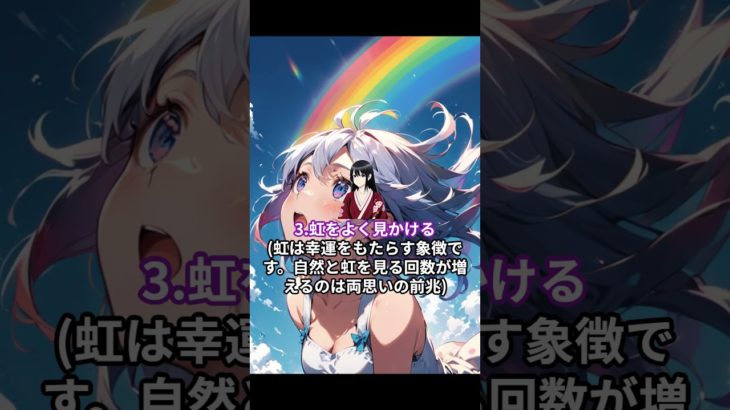 両思いになる前兆のスピリチュアルサイン5選 No.4　#スピリチュアル #恋愛 #復縁 #スピリチュアルメッセージ #復縁したい　#両想いの前兆