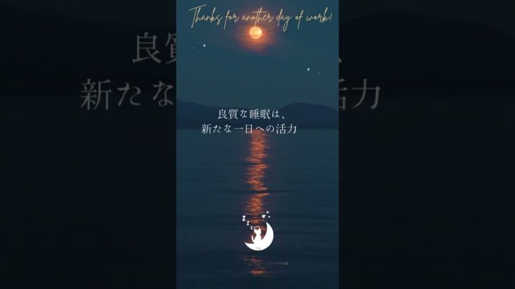 毎日をリセット、夜の瞑想で新たな始まりを。　眠りネコむぎの瞑想 (Good Sleep with Meditation) #shorts