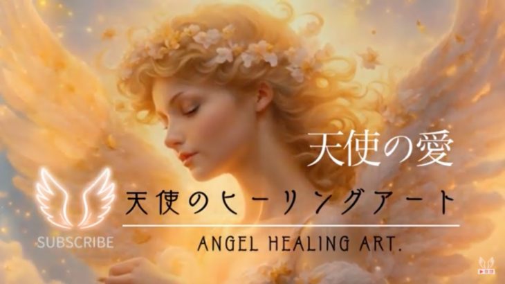 天使の愛【癒し映像と音楽 】瞑想・祈り・自律神経・学習・作業[Healing  music] Meditation, autonomic nervous system, sleep, learning