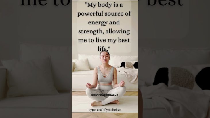 Radiant Health Affirmations: Transform Your Well-being with Positive Mindset #health #healthy