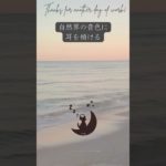 自然界の音色に耳を傾ける。　眠りネコmugiの瞑想 (Good Sleep with Meditation) #shorts