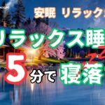 【深い瞑想 リラックスBGM】😴✨疲れた心と体に癒しと安らぎをもたらし 心地よい眠りに導かれる贅沢な時間