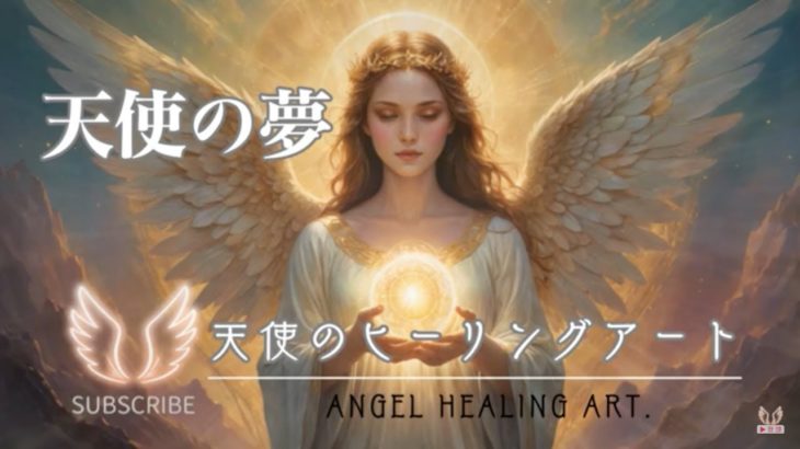 天使の夢【癒し映像と音楽 】ヒーリング・瞑想・祈り・自律神経[Healing  music] Meditation, autonomic nervous system, sleep, learning