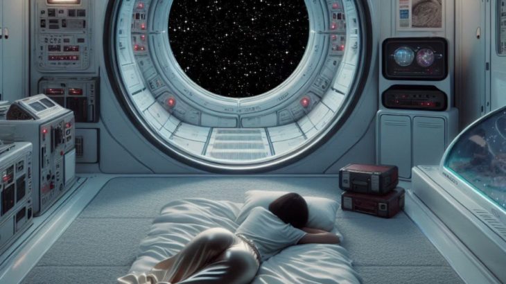 【宇宙睡眠】心地よい深みのあるホワイトノイズサウンド＋瞑想音楽【水の音】徐々に画面が暗くなる