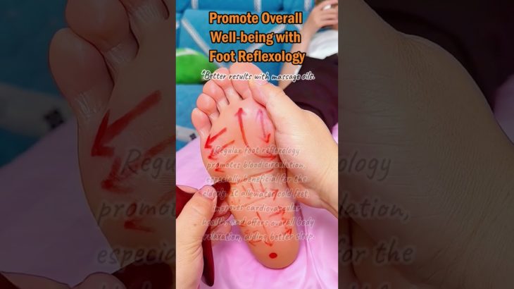 Promote Overall Well-being with Foot Reflexology #FootReflexology #BloodCirculation