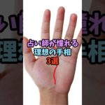 占い師が憧れる理想の手相3選  #スピリチュアル #サイン #金運 #運 #大金 #開運 #幸運 #財運 #風水 #占い #手相 #shorts