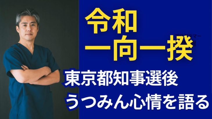 令和一向一揆を掲げ東京都知事選を戦った【うつみさとる先生】