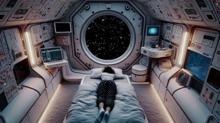 宇宙を感じる心地よい瞑想音楽＋ホワイトノイズ 【124】