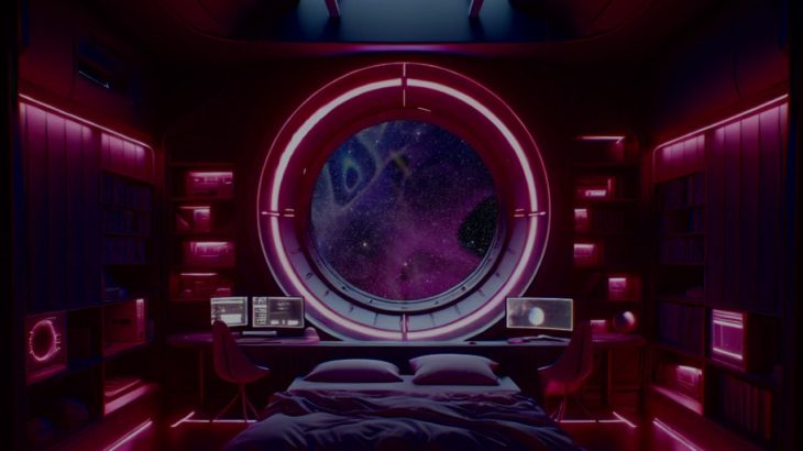 心身を癒す幻想的な宇宙瞑想＋ホワイトノイズ 【178】