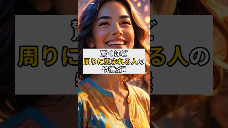 驚くほど周りに恵まれる人の特徴3選#スピリチュアル#引き寄せ#引き寄せの法則#開運#言霊#守護霊#オーラ#波動