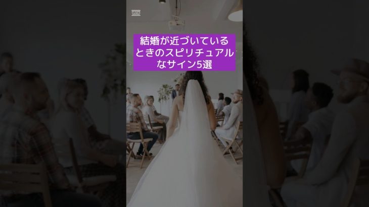 結婚が近づいているときのスピリチュアルなサイン5選 VOICEVOX Nemo #恋愛 #スピリチュアル
