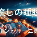 今日の寝床 睡眠用BGM—サントリーニ島  —┃瞑想┃癒し┃リラックス┃