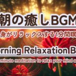 【朝の癒しBGM/1分間瞑想】 #healing  #癒し #瞑想  #meditation #リフレッシュ #bgm #relaxingmusic #リラックスミュージック