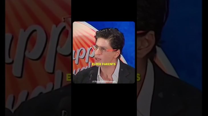 Best advice for youngsters SRK💯