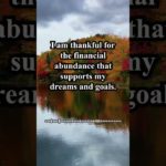 I Am Thankful | Positive Morning Affirmations | Health, Wealth, Happiness, Abundance, Success