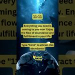 Type 11:11 to Manifest Your Dreams! ✨ #lawofattraction #guidedmeditation #positivemindaffirmations