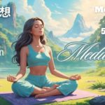 【毎日瞑想】瞑想音楽５分【Whispers of calm】マインドフルネスで集中力アップ／5 Minute Daily Meditation Music, Mindfulness, Healing