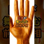 巨億舞い込む前兆手相 #スピリチュアル #サイン #金運 #運 #大金 #開運 #幸運 #財運 #風水 #占い #手相 #shorts