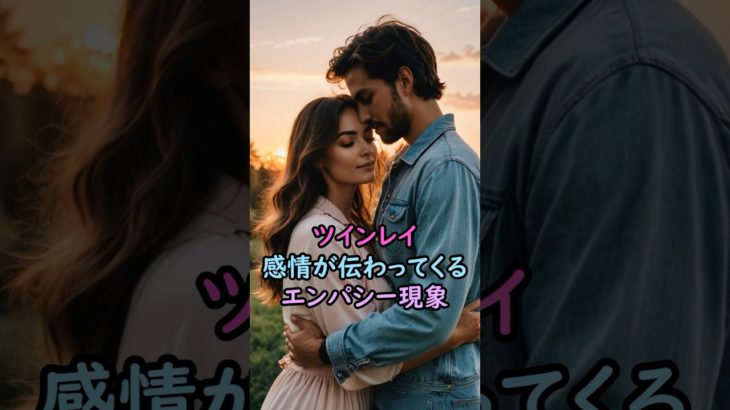 ツインレイのエンパシー現象 #スピリチュアル #サイン #風水 #占い #ツインレイ #shorts