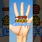 一粒万倍！金運最強！選ばれし手相 #スピリチュアル #サイン #金運 #運 #大金 #開運 #幸運 #財運 #風水 #占い #手相 #shorts