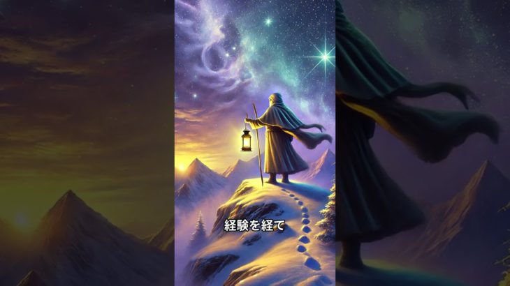 タロット　隠者　#shorts #タロット占い#スピリチュアル#AI画像