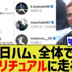 日ハム、全体でスピリチュアルに走ってしまう