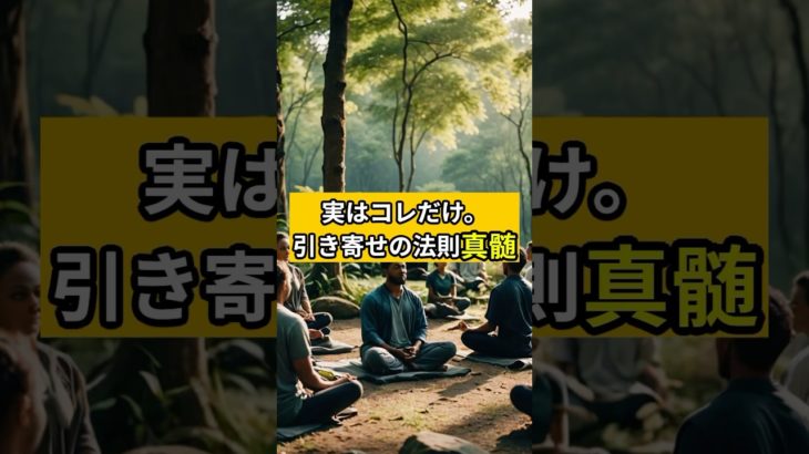 #スピリチュアル #引き寄せの法則 #宇宙の法則 #潜在意識