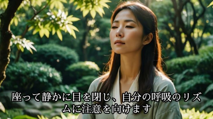 今この瞬間を生きる：仏教が教えるマインドフルネス