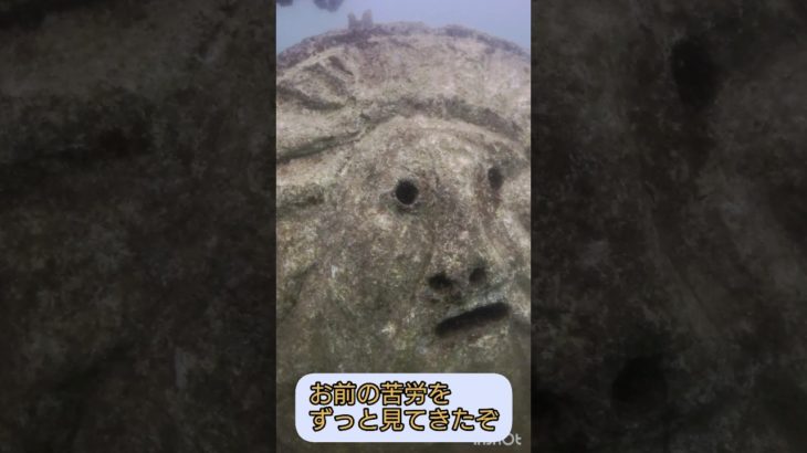 ゴールド真実の口🐯#ネタ#ご利益 ＃スピリチュアル？#ダイビング#獅子浜