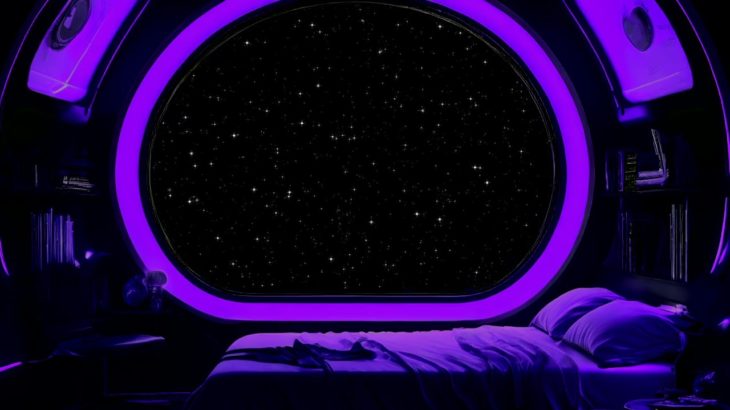 心身を癒す幻想的な宇宙瞑想音楽＋ホワイトノイズ 【199】