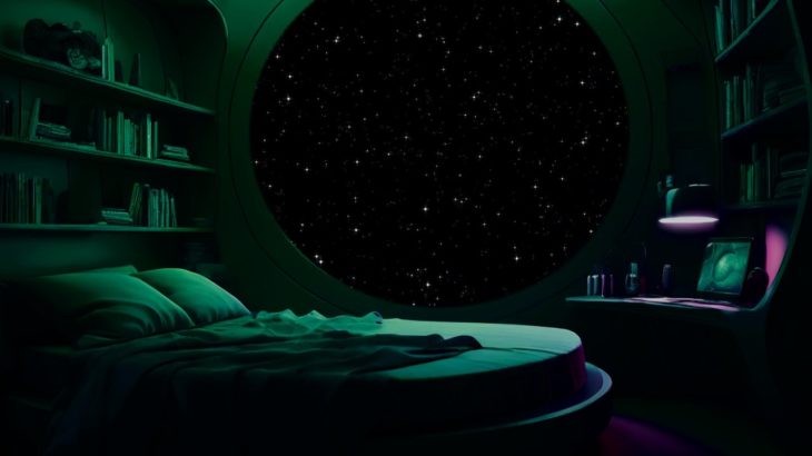 治癒力向上・疲労回復・自律神経を整える瞑想音楽＋ホワイトノイズ 【206】